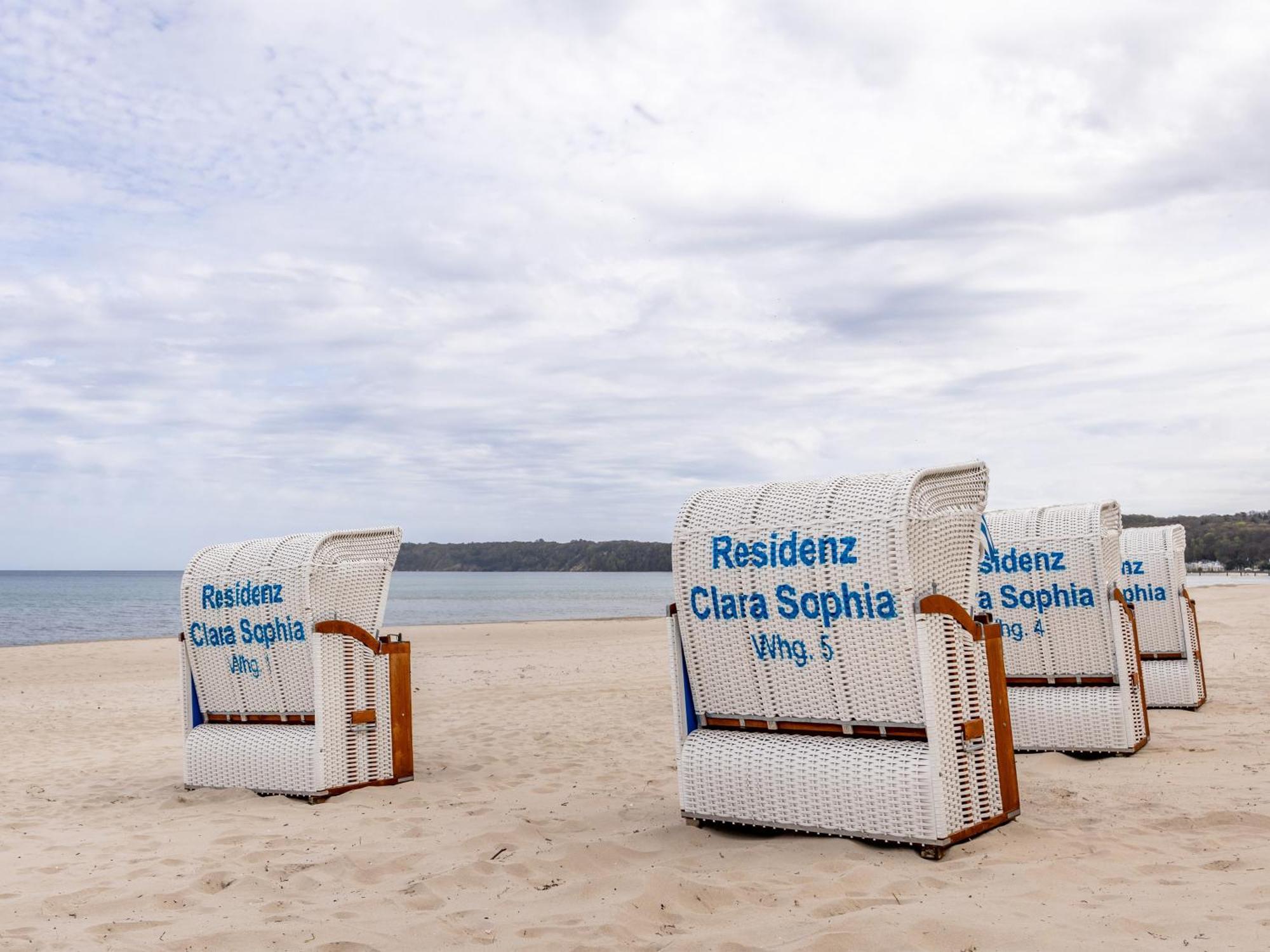 Ferienwohnung Strandlaeufer In Der Residenz Clara Sophia Binz Exteriör bild